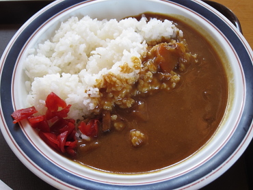 奥只見丸山　スキー場カレー