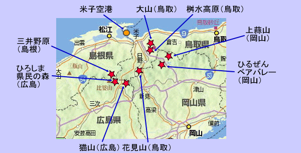 �R�A�S���X�L�[��n�}